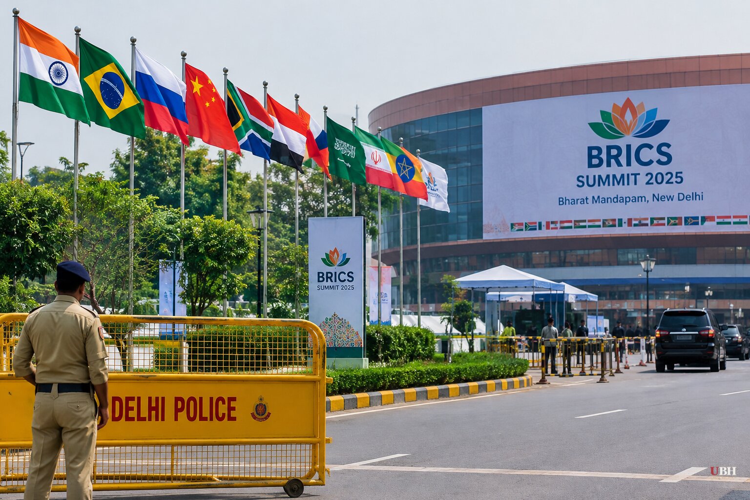 BRICS Summit Schedule Set: Delhi Shuts Down Government Offices, Courts as Modi Preps Gala Dinner for 11-Nation Bloc