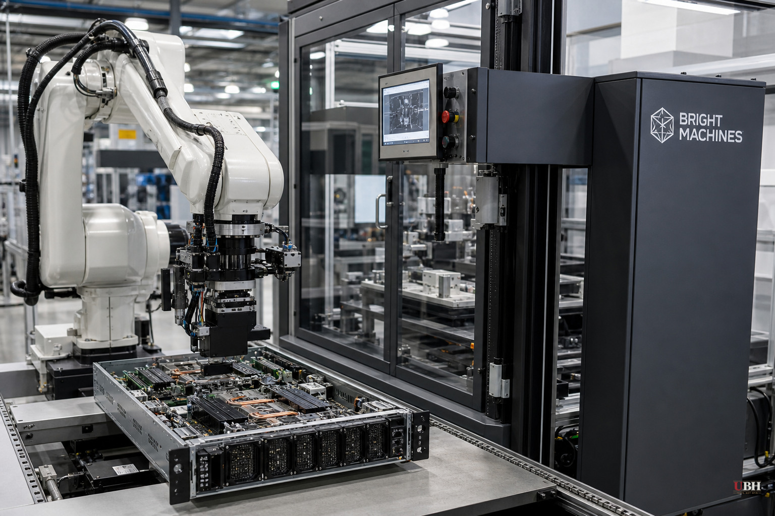 Bright Machines Unveils Hybrid Robot Cell to Fix AI Server Assembly Bottleneck