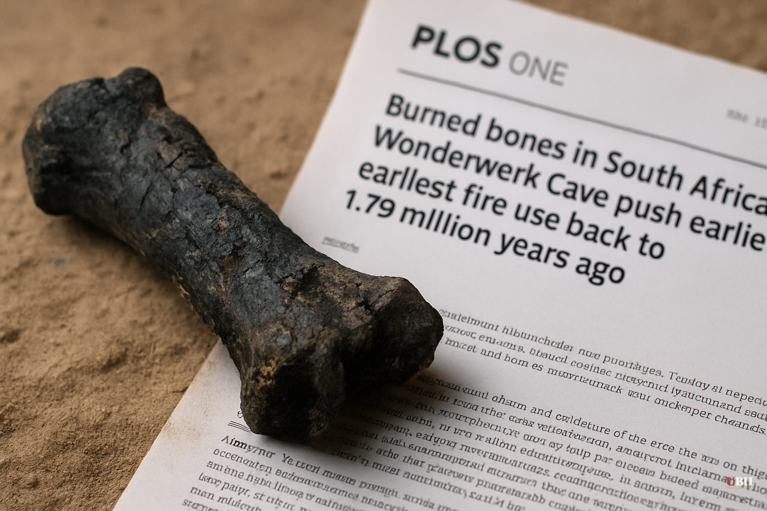 Burned Bones in South Africa's Wonderwerk Cave Push Earliest Fire Use Back to 1.79 Million Years Ago