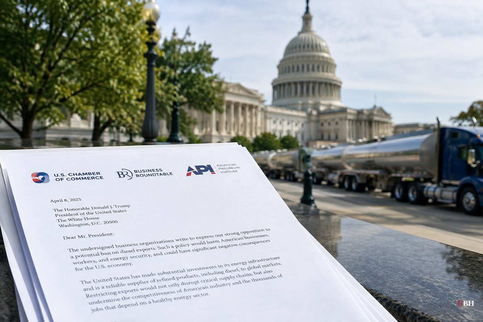 Business Groups' Letter Against Diesel Export Ban Surfaces as Bipartisan Bills Sit in Congress