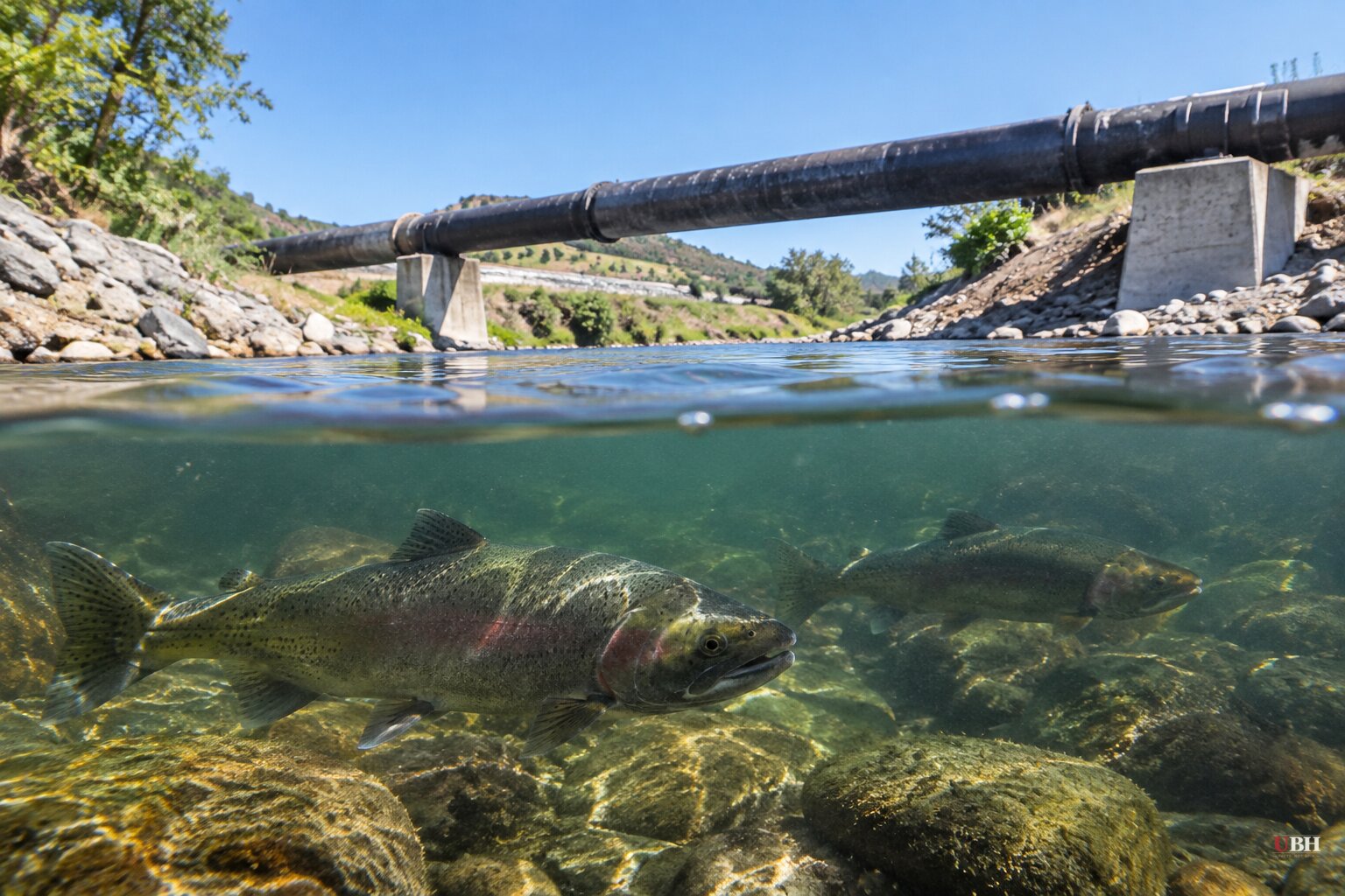 California Utility Buries Pipeline Under Creek, Chinook Salmon Reach Bay Area Waters Not Seen Since the 1950s