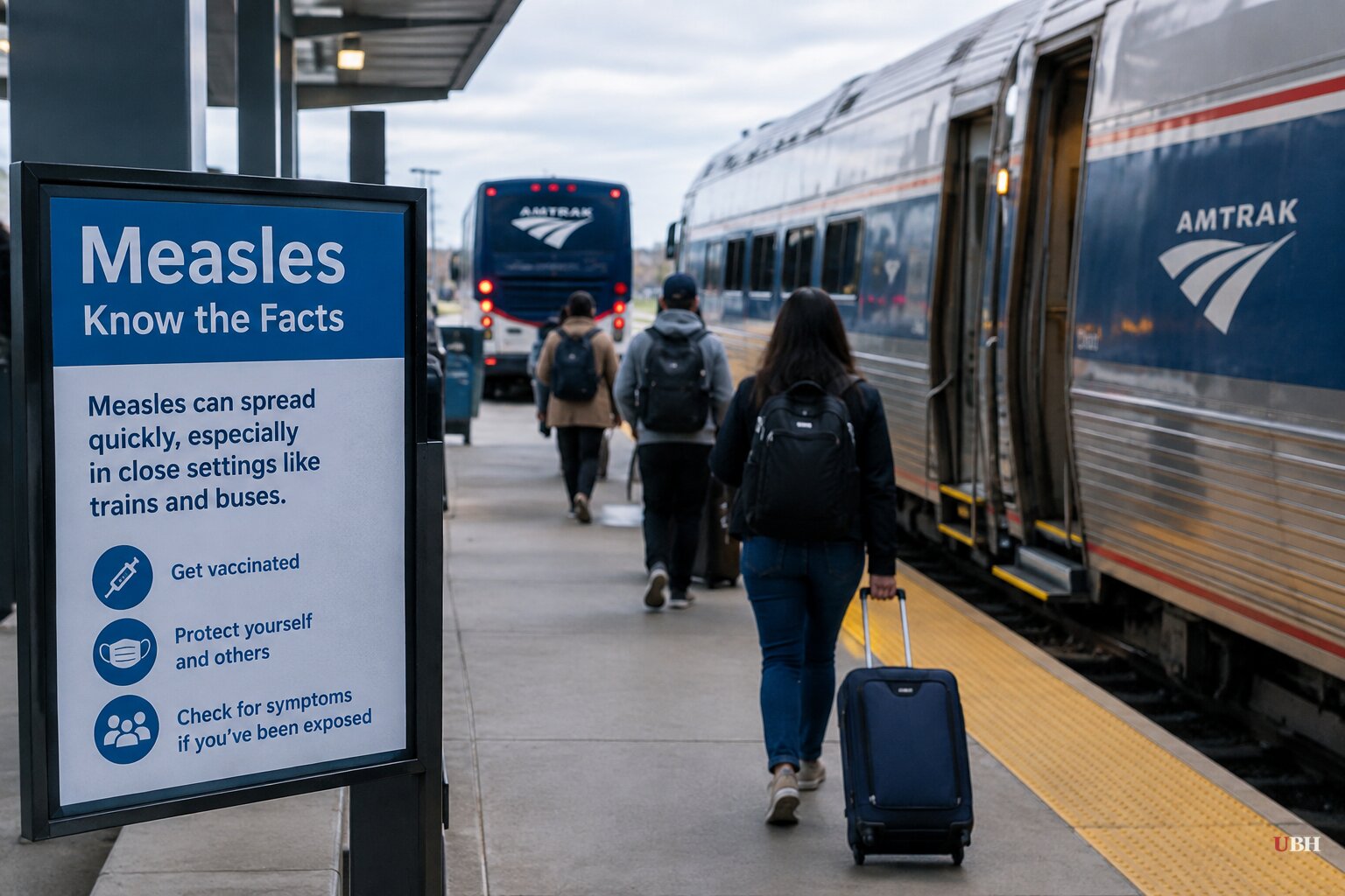 California Warns of Measles Exposure on Amtrak Routes Through Six Counties After Unvaccinated Rider Hospitalized