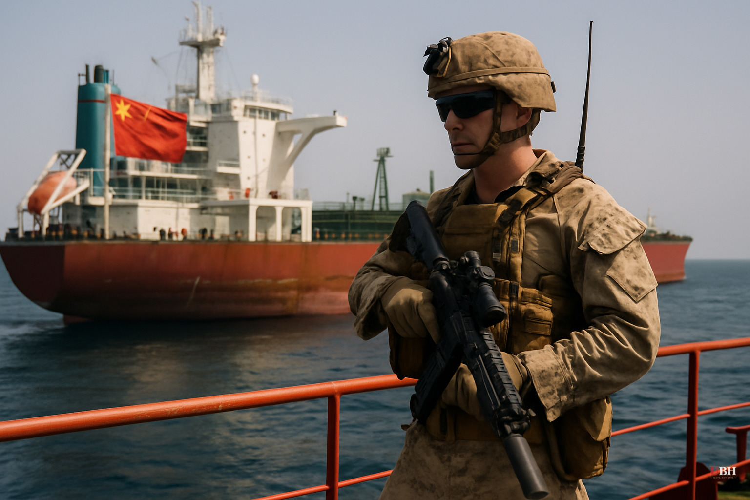 Camp Pendleton Marines Board Oil Tanker in Gulf of Oman as Iran Blockade Enforcement Escalates