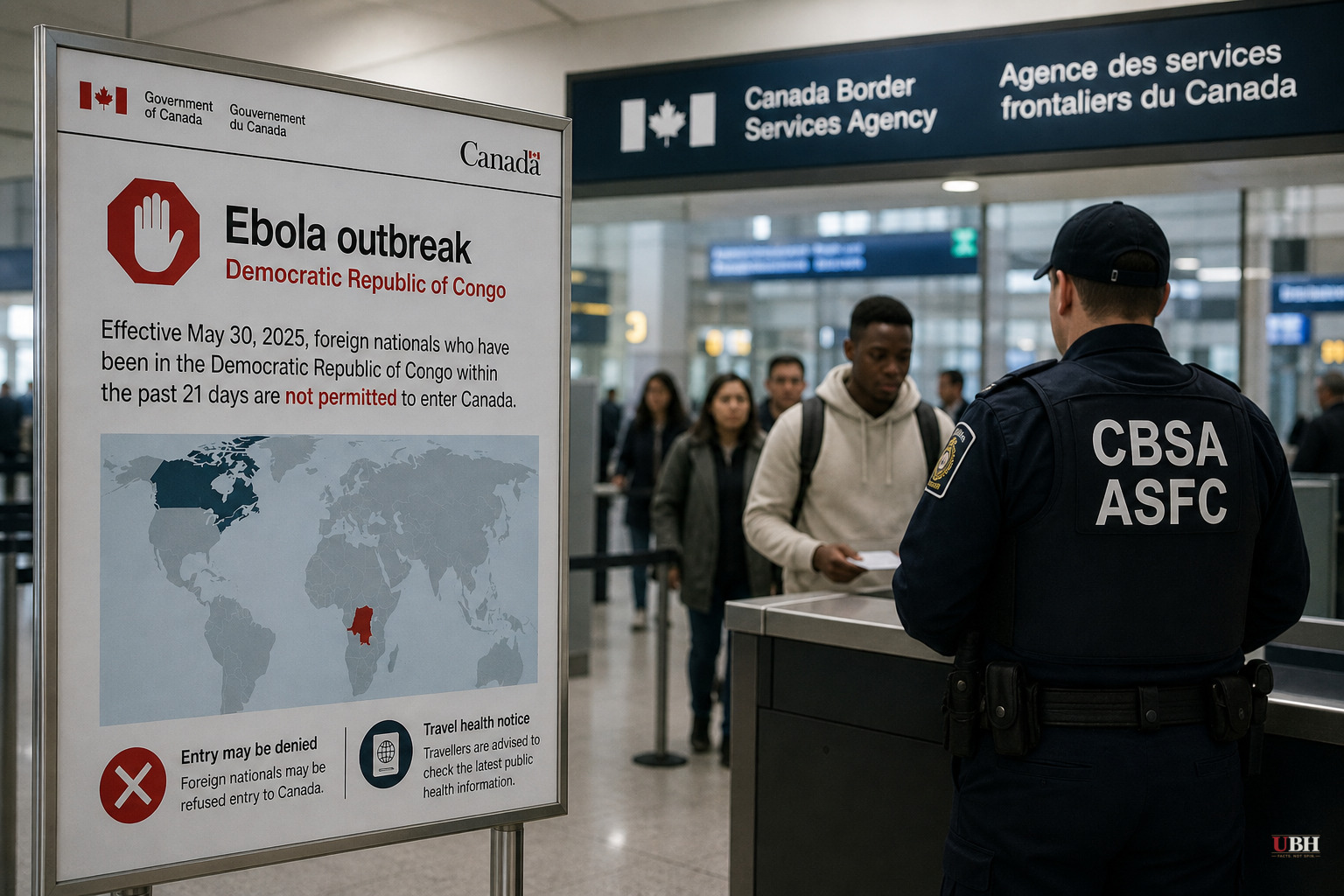 Canada Bans Foreign Nationals Who Visited DRC as Ebola Outbreak Passes 2,100 Cases