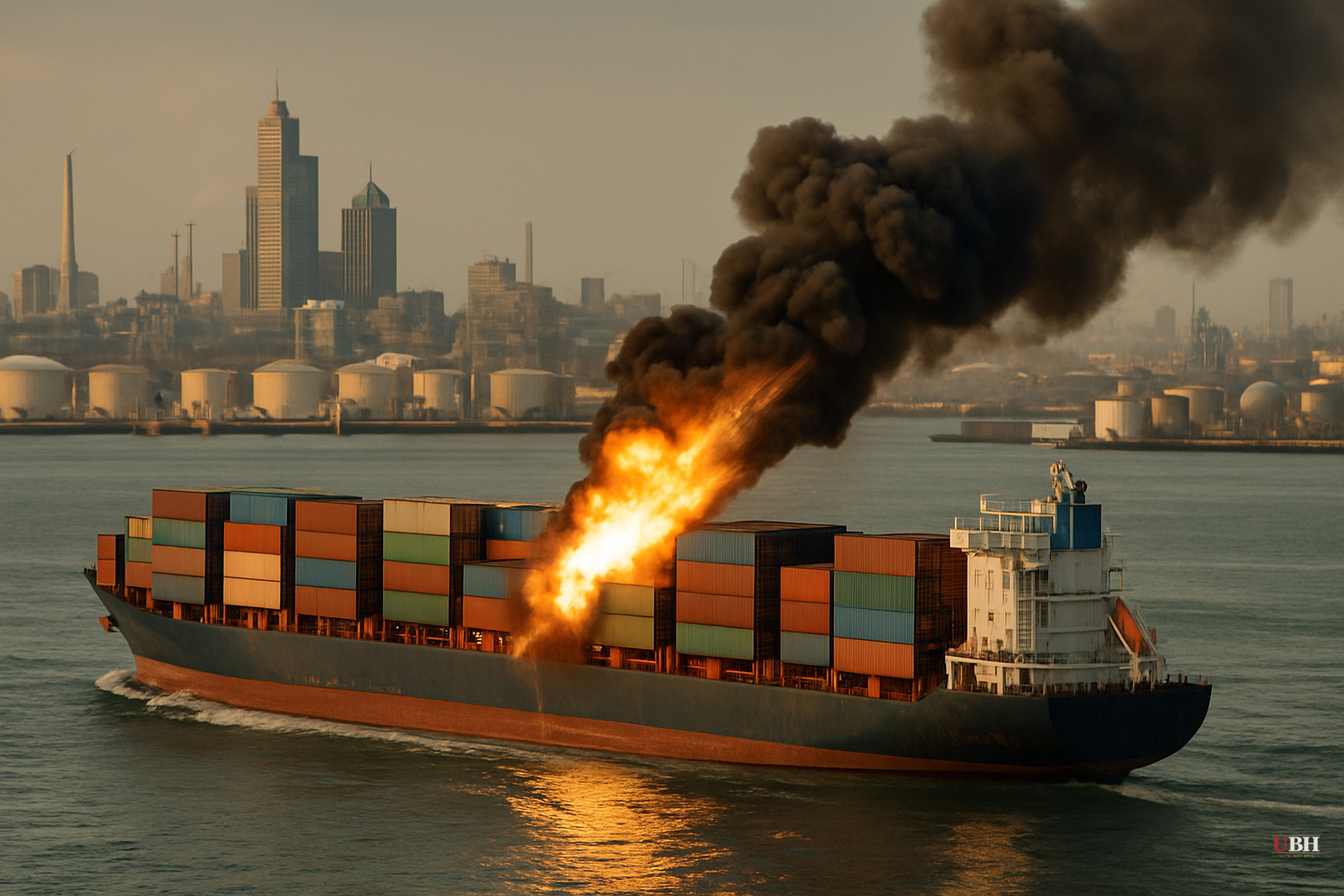 Cargo Ship Hit by Projectile Near Iraq as US-Iran Ceasefire Collapses and Oil Storage Crisis Deepens