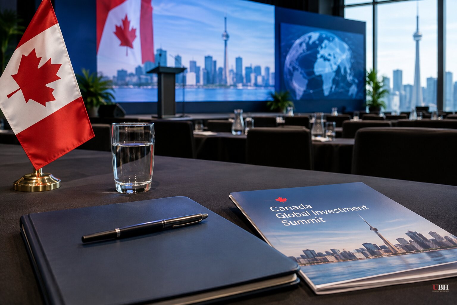 Carney Opens Toronto Summit Pitching $120 Trillion in Global Capital as Trade War With Trump Drags On