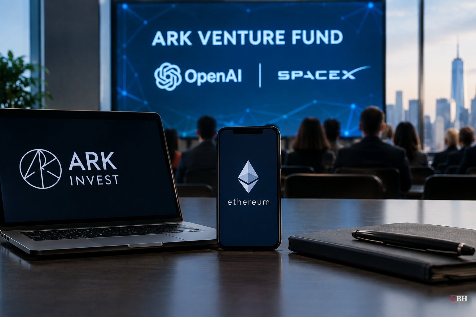 Cathie Wood's ARK Tokenizes $1.3 Billion Venture Fund, Puts OpenAI and SpaceX Stakes on Ethereum