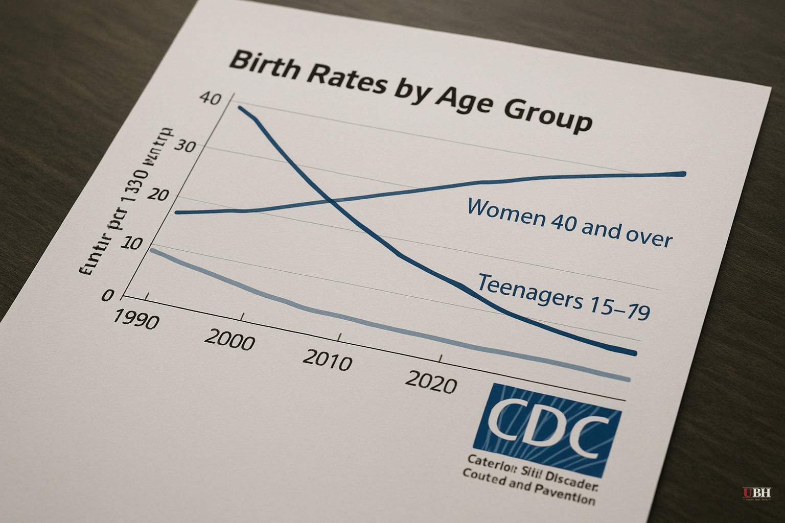 CDC Data Shows Births to Women Over 40 Have Tripled Since 1990, Now Outpacing Teen Births