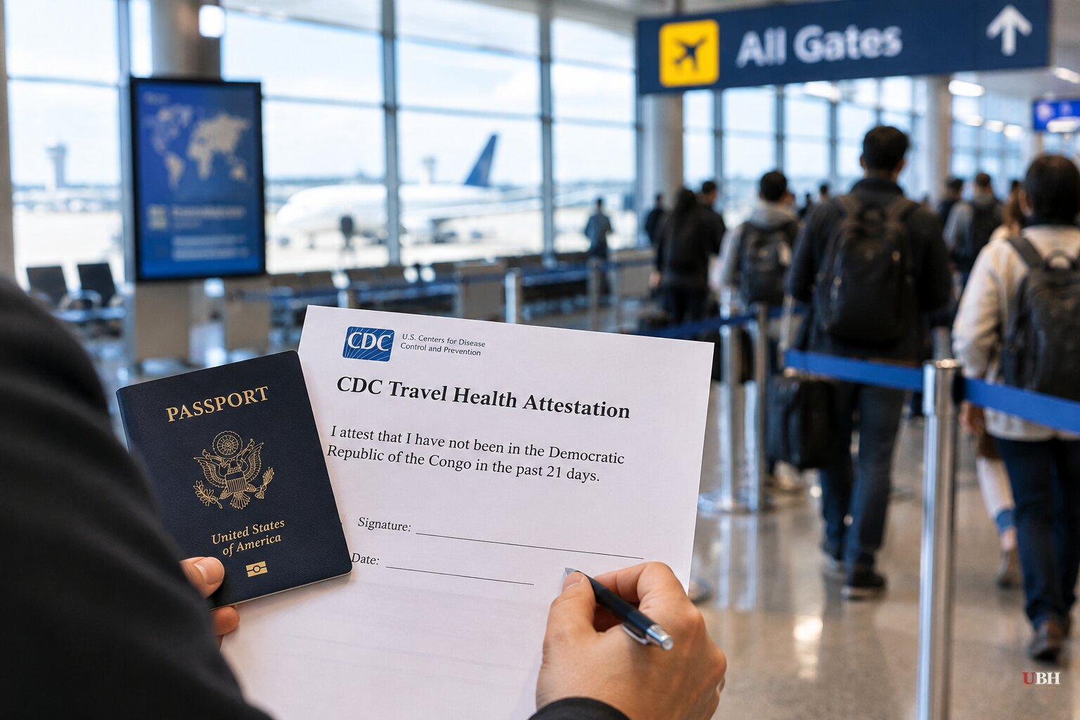 CDC Will Require All US-Bound Air Passengers to Sign Statement They Have Not Been in Congo, Starting Nov. 3