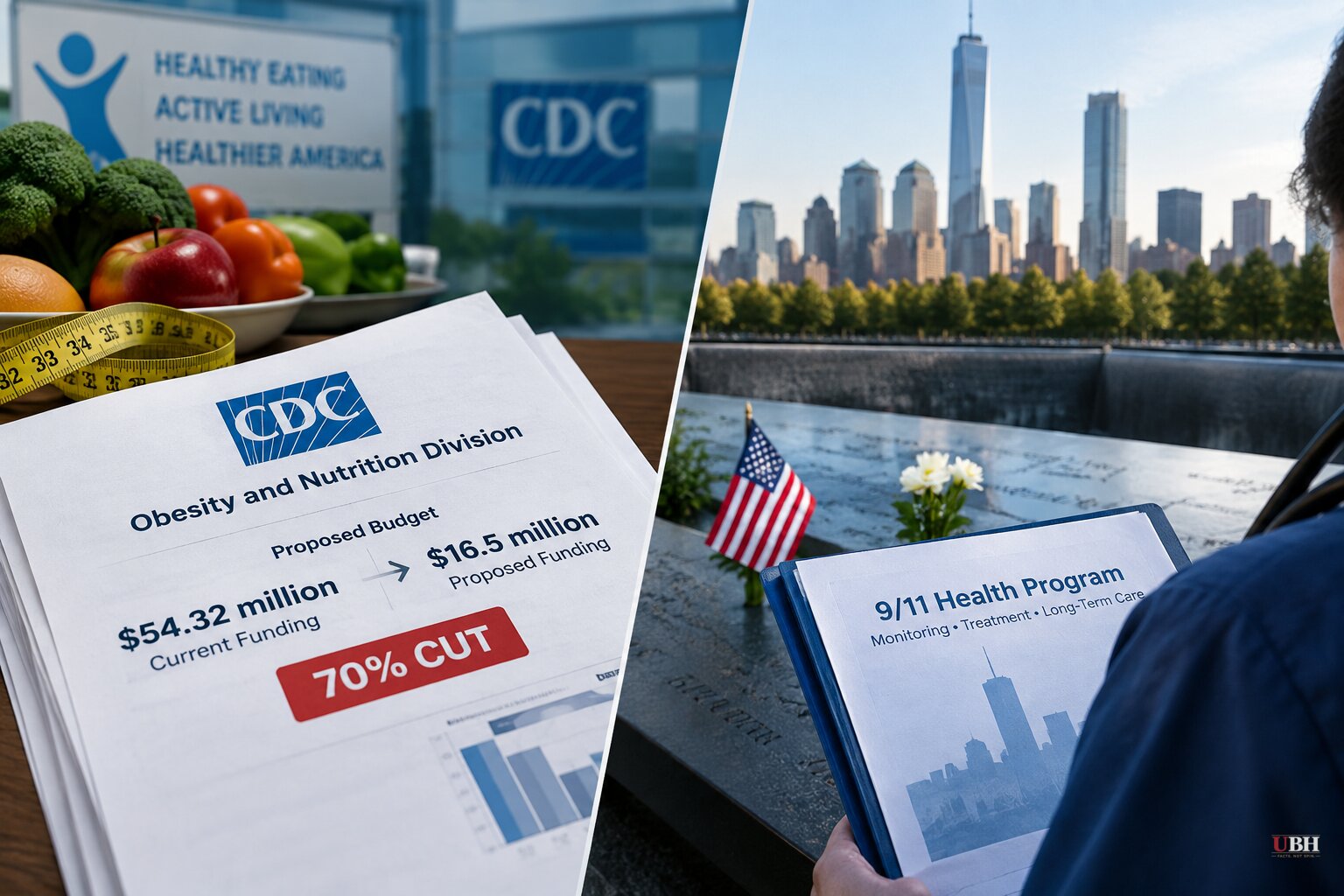 CDC's Obesity Prevention Division Faces 70% Budget Cut as 9/11 Health Program Marks 25 Years of Care