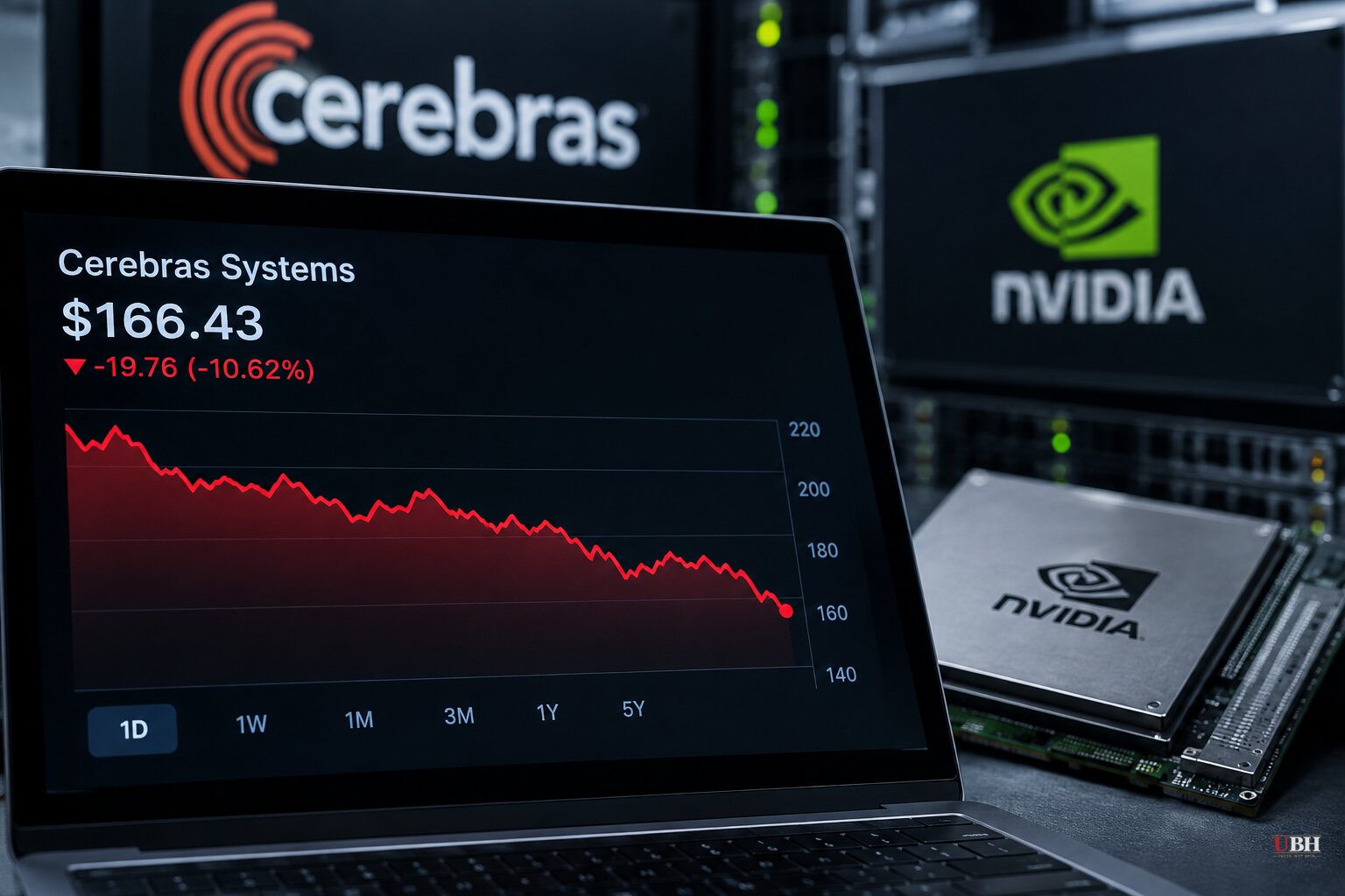 Cerebras Shares Hit Post-IPO Low, Down More Than Half From Debut as Nvidia Report and Insider Selling Collide
