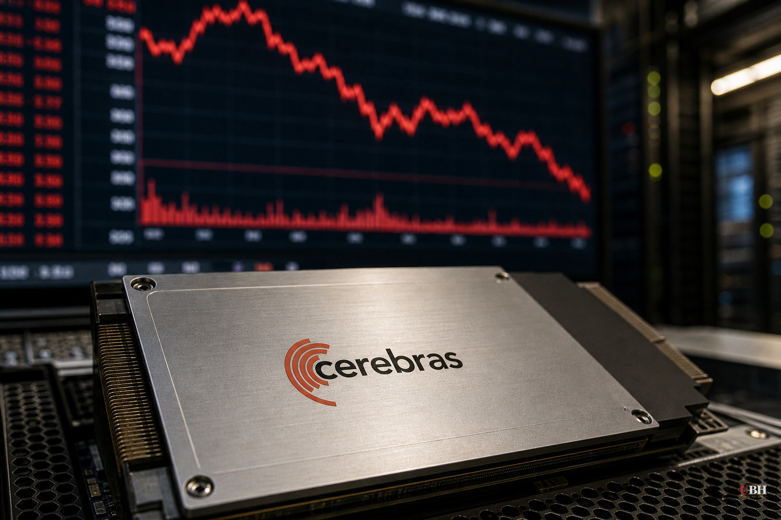 Cerebras Stock Falls Up to 20% on Second Earnings Report as Wall Street Sees a Hardware Slowdown Hiding Behind Cloud Growth