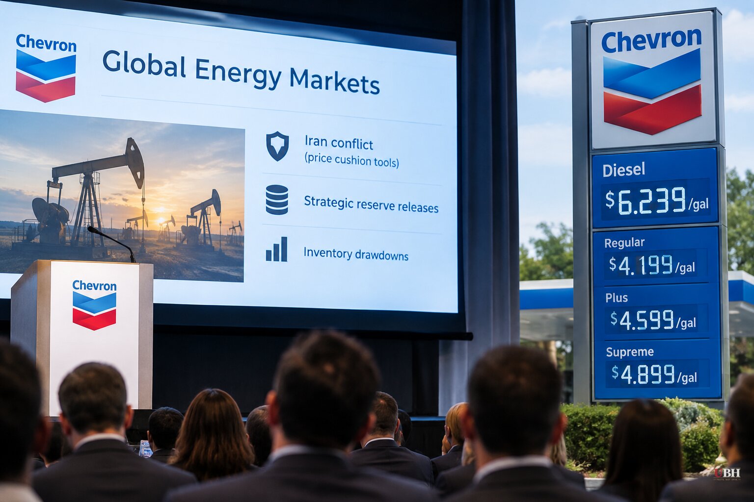 Chevron CEO Mike Wirth Says Oil Market's Safety Buffers Are Gone as Diesel Hits Record $6.23 a Gallon