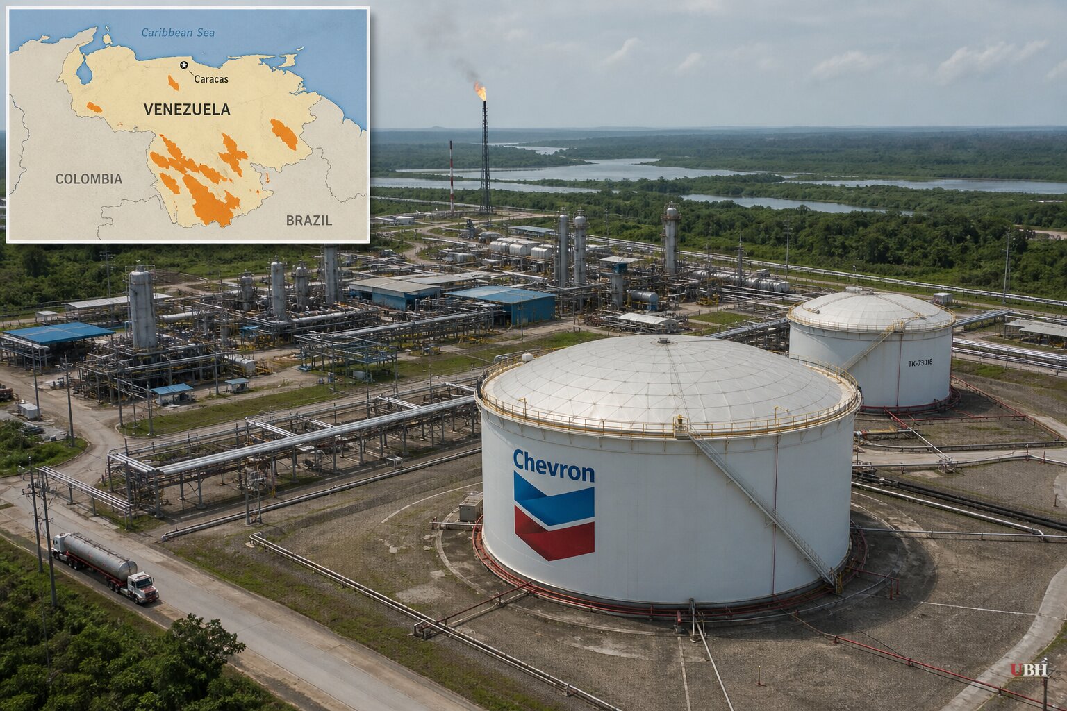 Chevron Nears Deal for Two More Venezuelan Oil Fields as Washington Negotiates Its Own Stake in 17 Fields