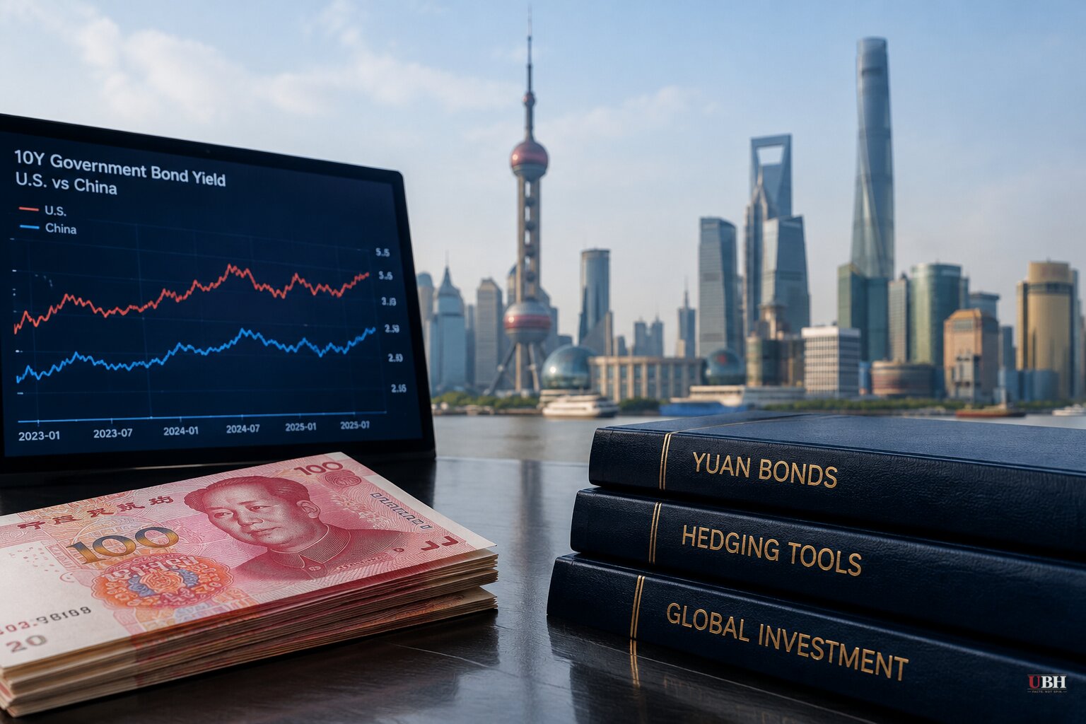 China Builds Out Yuan Bond and Hedging Tools as US-China Yield Gap Stays Above 3.5 Points