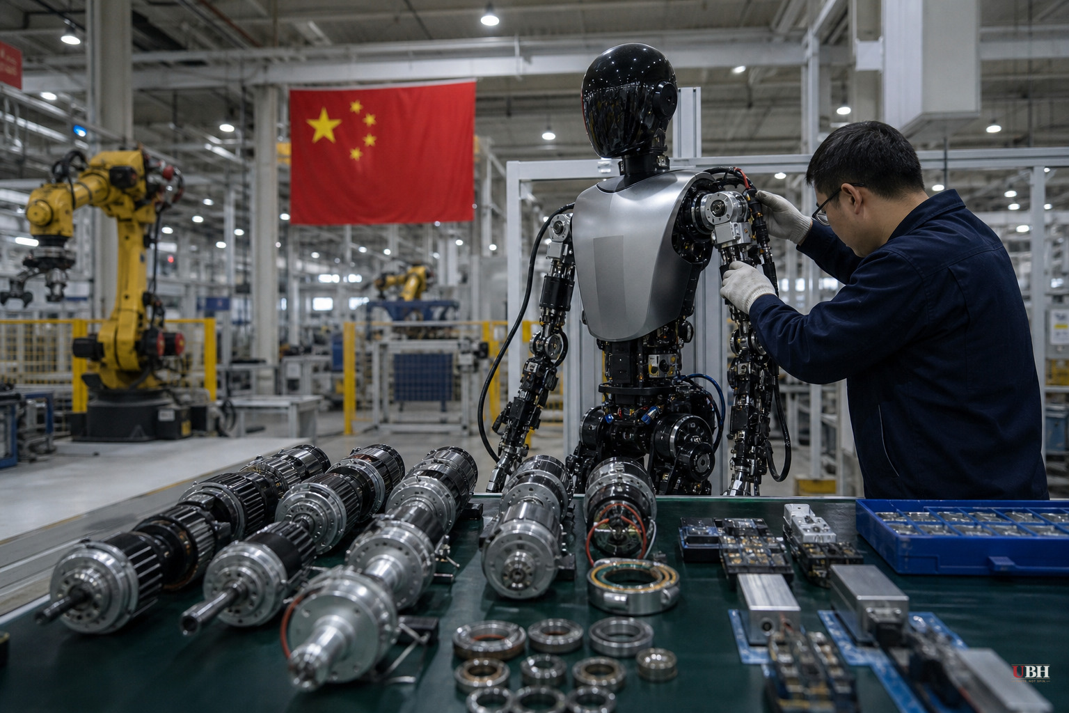 China Controls the Parts List for the Humanoid Robot Boom, Barclays Analysis Shows