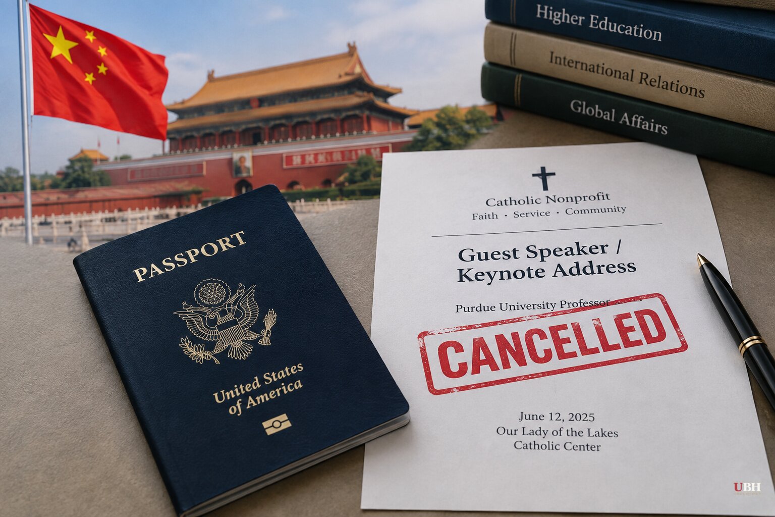 China Detains a U.S. Scholar and Pressures a U.S. Catholic Group Into Silencing a Speaker