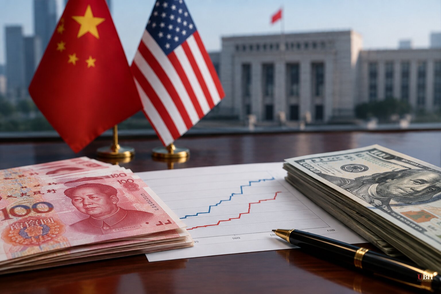 China Holds Lending Rates Frozen for 16th Month as Bessent Meets China's He Ahead of Trump-Xi Summit