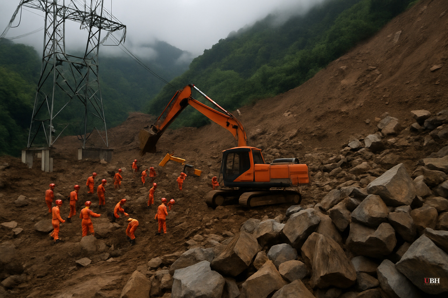 China Landslide in Chongqing Kills at Least 8, Leaves 34 Missing as Rescuers Dig Through 18,000 Cubic Meters of Rock