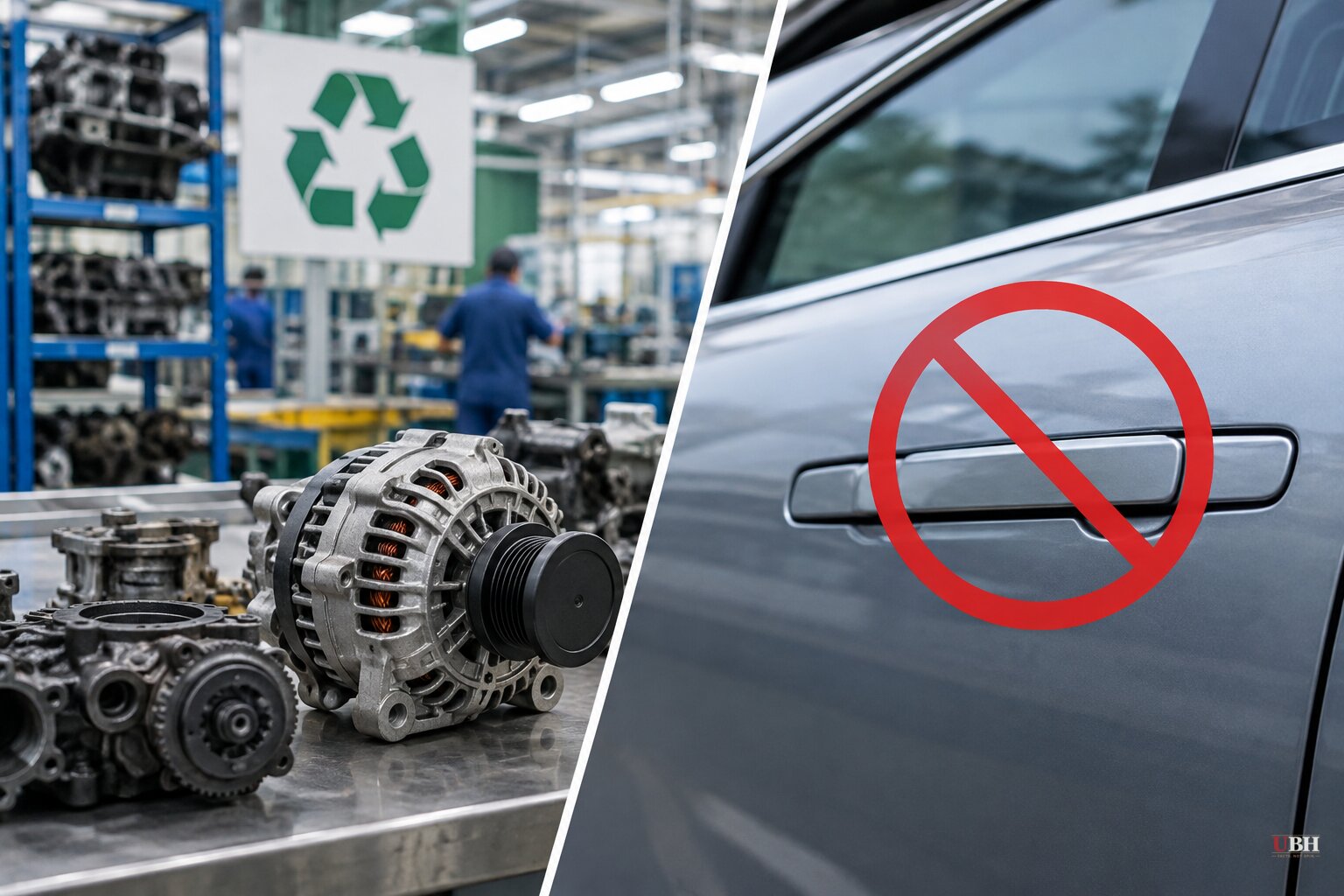 China Opens Draft Rules for Remanufactured Auto Parts, Separate Draft Bans Fully Hidden Door Handles