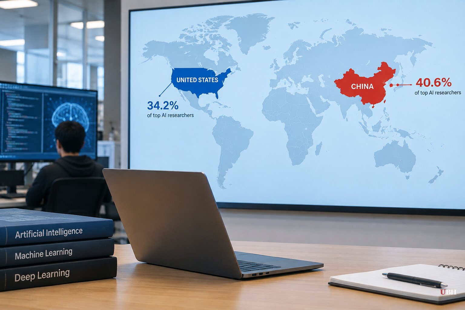China Overtakes US as Top Workplace for Elite AI Researchers, Carnegie Study Finds