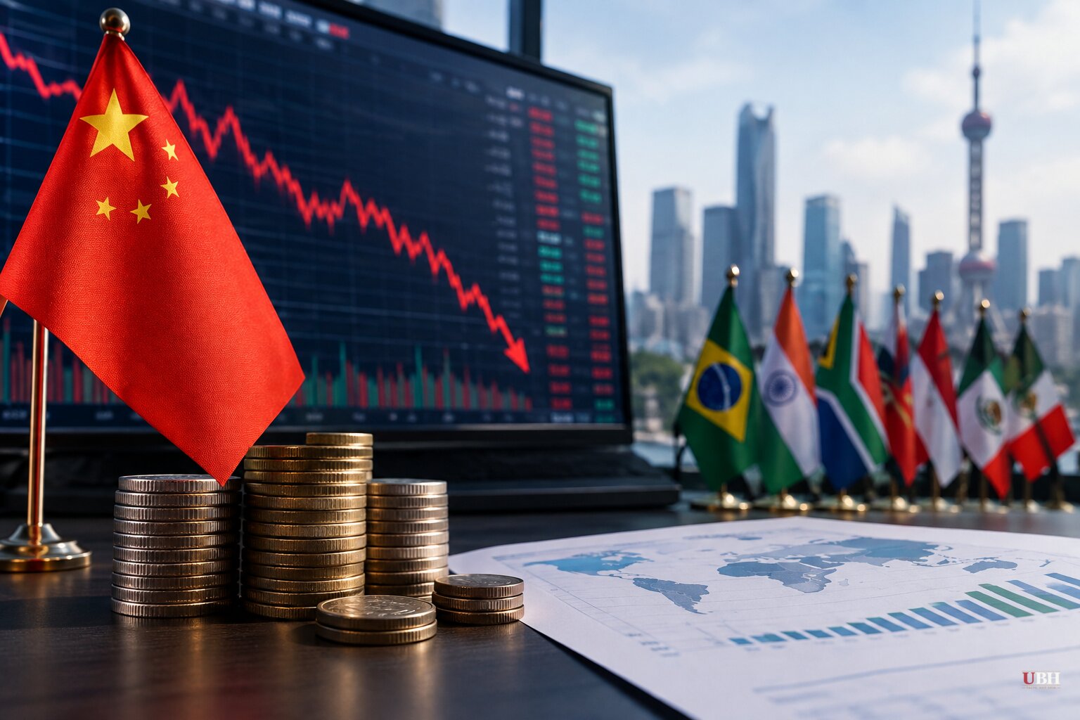China Stock Outflows Hit $3.5 Billion in August as Rest of Emerging Markets Draw Investors In