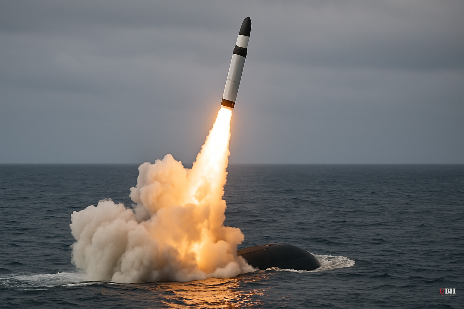 China Test-Fires Submarine-Launched Ballistic Missile Into the South Pacific in Rare ICBM Test