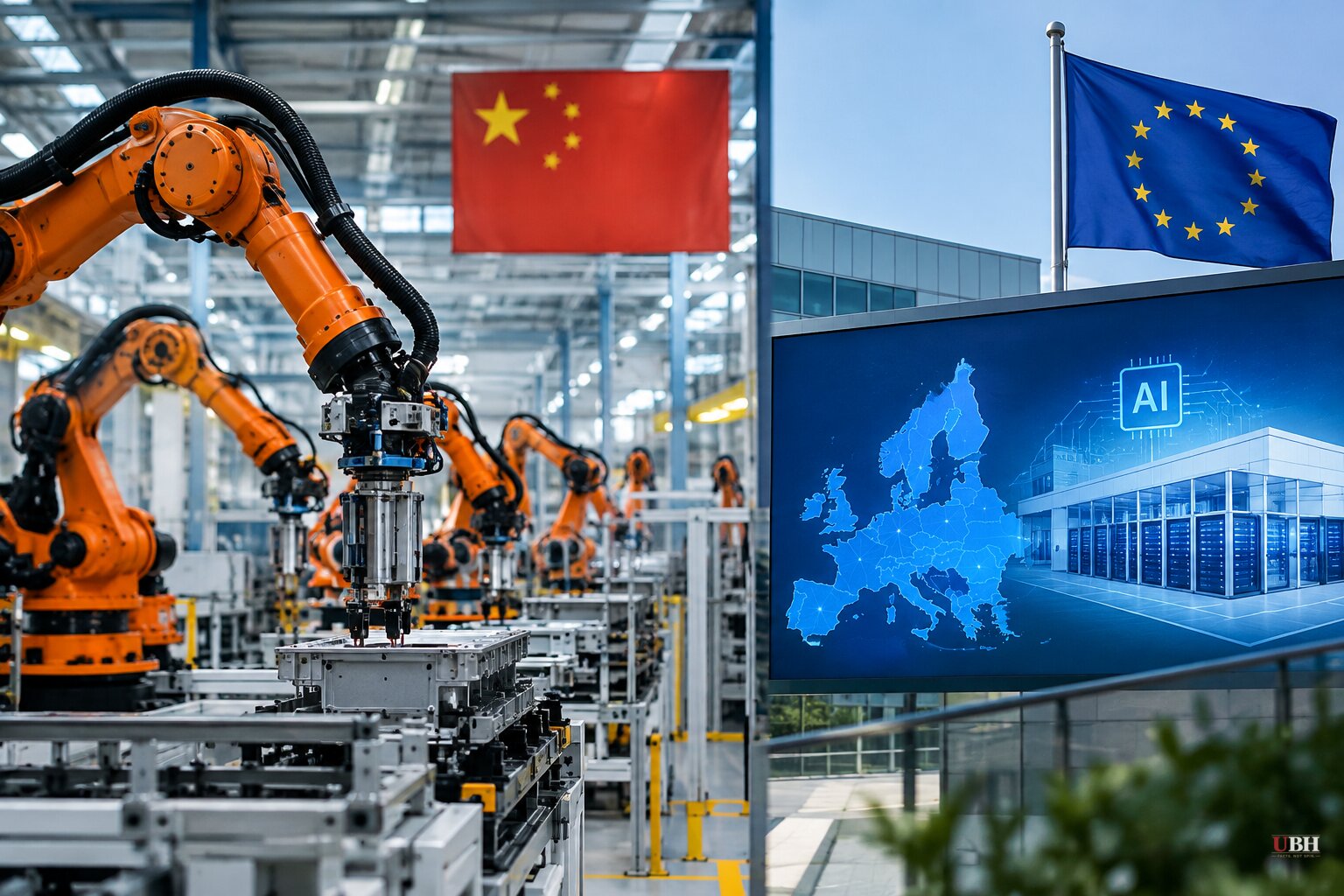 China Took 54% of New Factory Robots in 2024 While Europe Builds 19 AI Factories on Unfunded Strategy