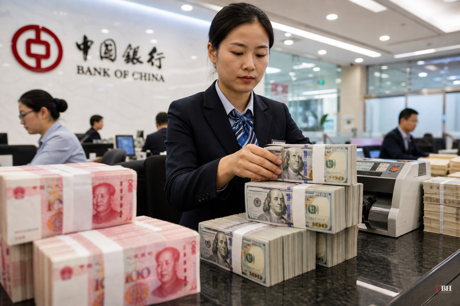China's Banks Bought $289 Billion in Forex Through July While Domestic Lending Collapsed