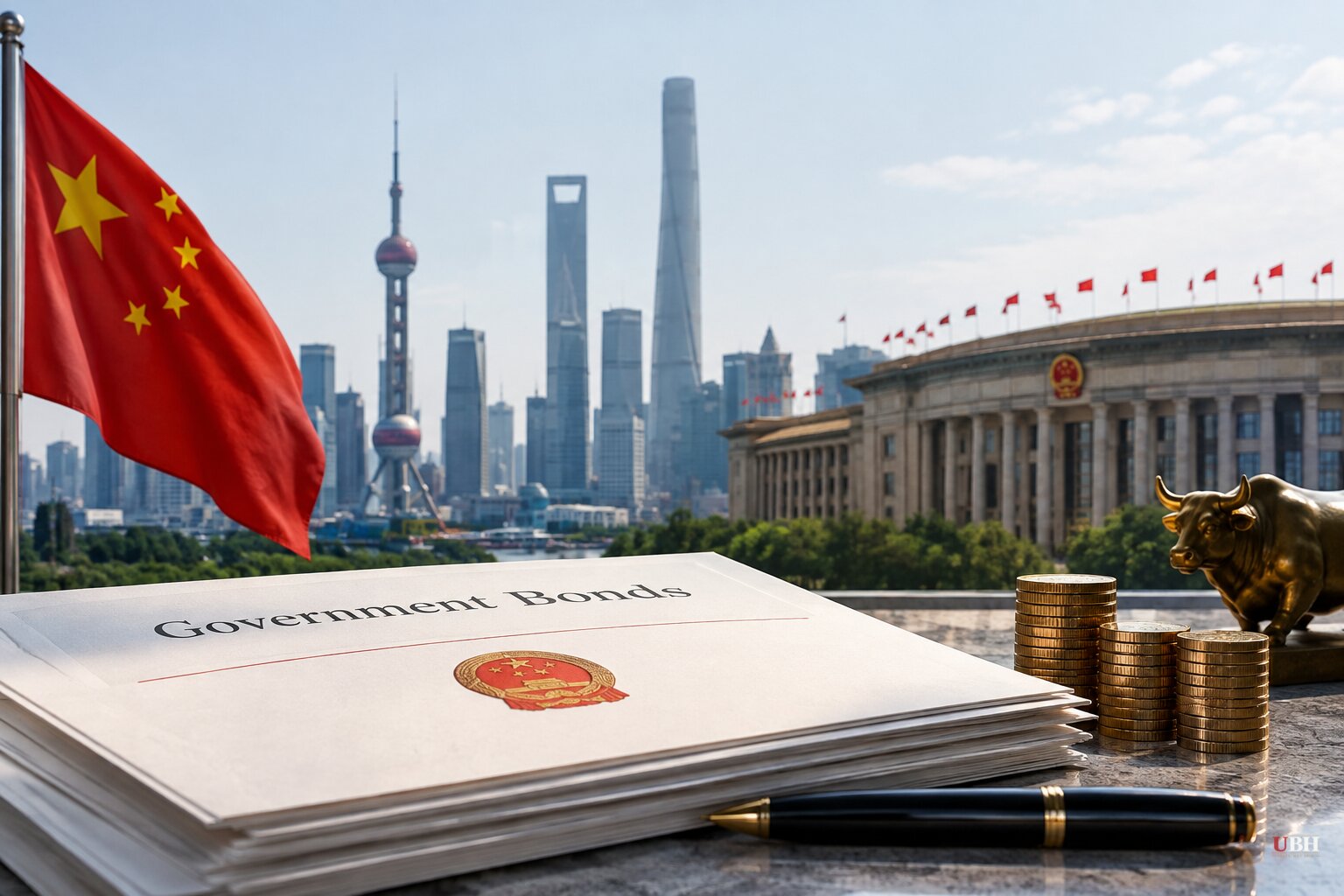China's Cabinet Orders Faster Bond Sales as Beijing Pours Billions Into Banks and Insurers Squeezed by Sub-2% Yields