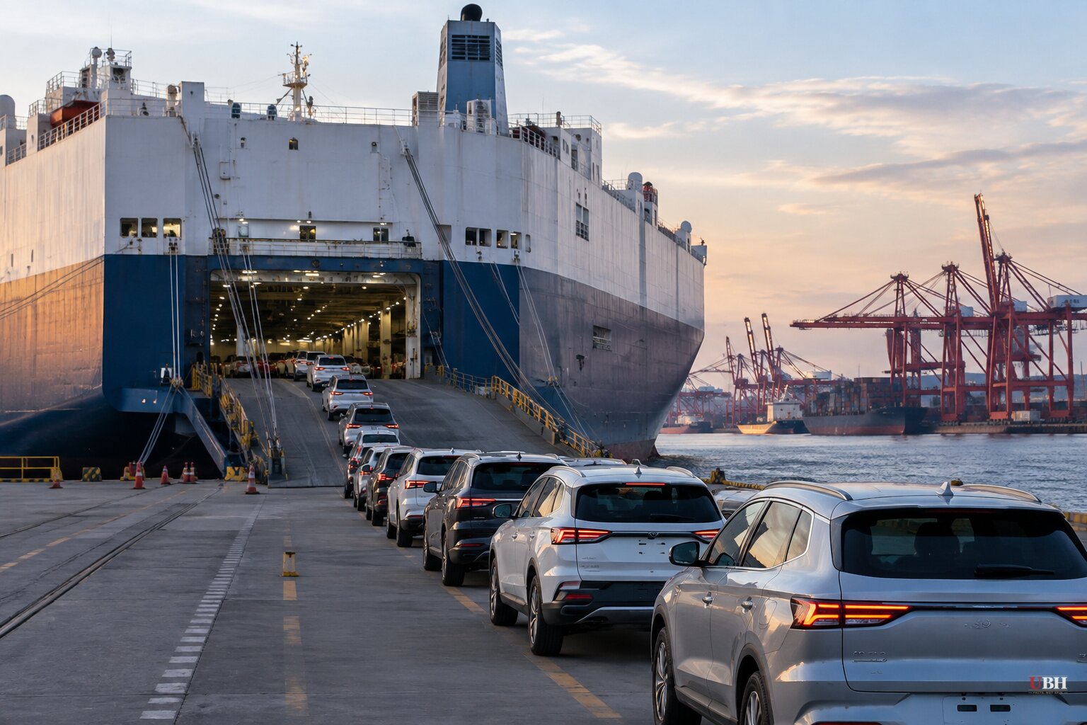 China's Car Exports Beat All of 2025 in Just Eight Months, Domestic Sales Fall for 11th Straight Month