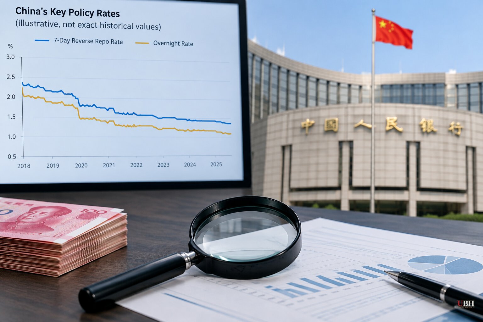 China's Central Bank Says It Will Study Making the Overnight Rate Its Main Policy Rate