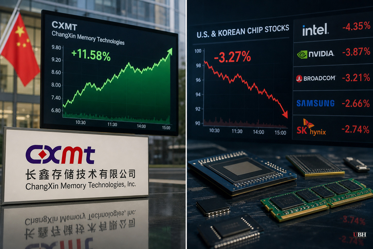 China's Chip Stocks Rip Higher While Nasdaq Chip Rally Cracks, and It's Not a Coincidence