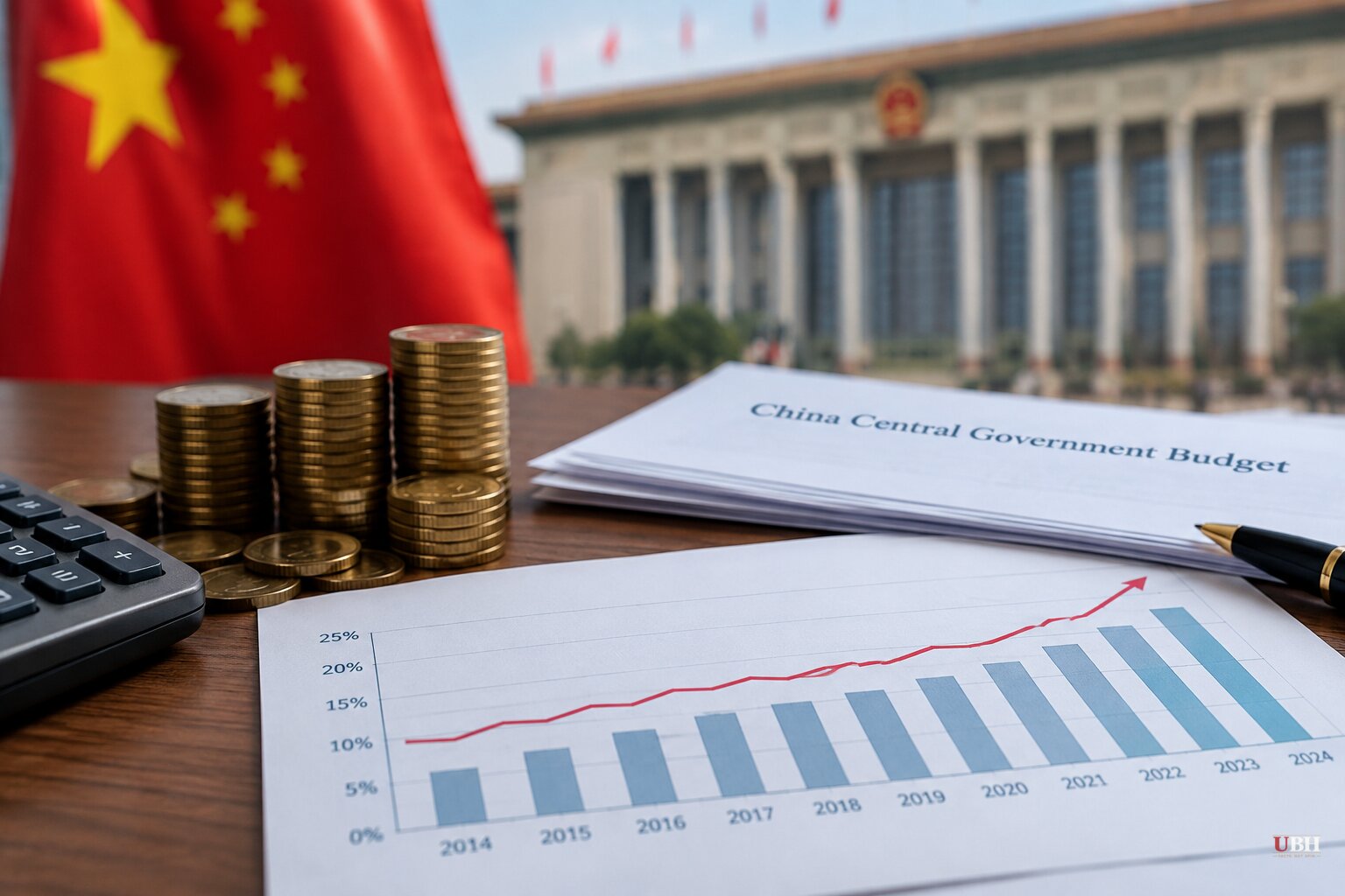 China's Debt Interest Hits 19.2% of Central Spending, Up From 12% in 2014, Conference Board Estimates