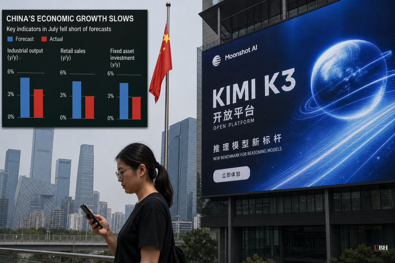 China's Economy Slows and Beijing Rolls Out Subsidies While Touting a New AI Model