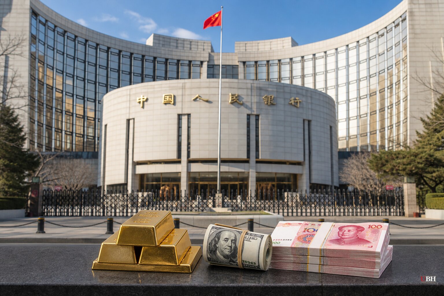 China's Foreign Reserves Rise to $3.438 Trillion as Dollar Slides, Gold Buying Hits 22 Straight Months