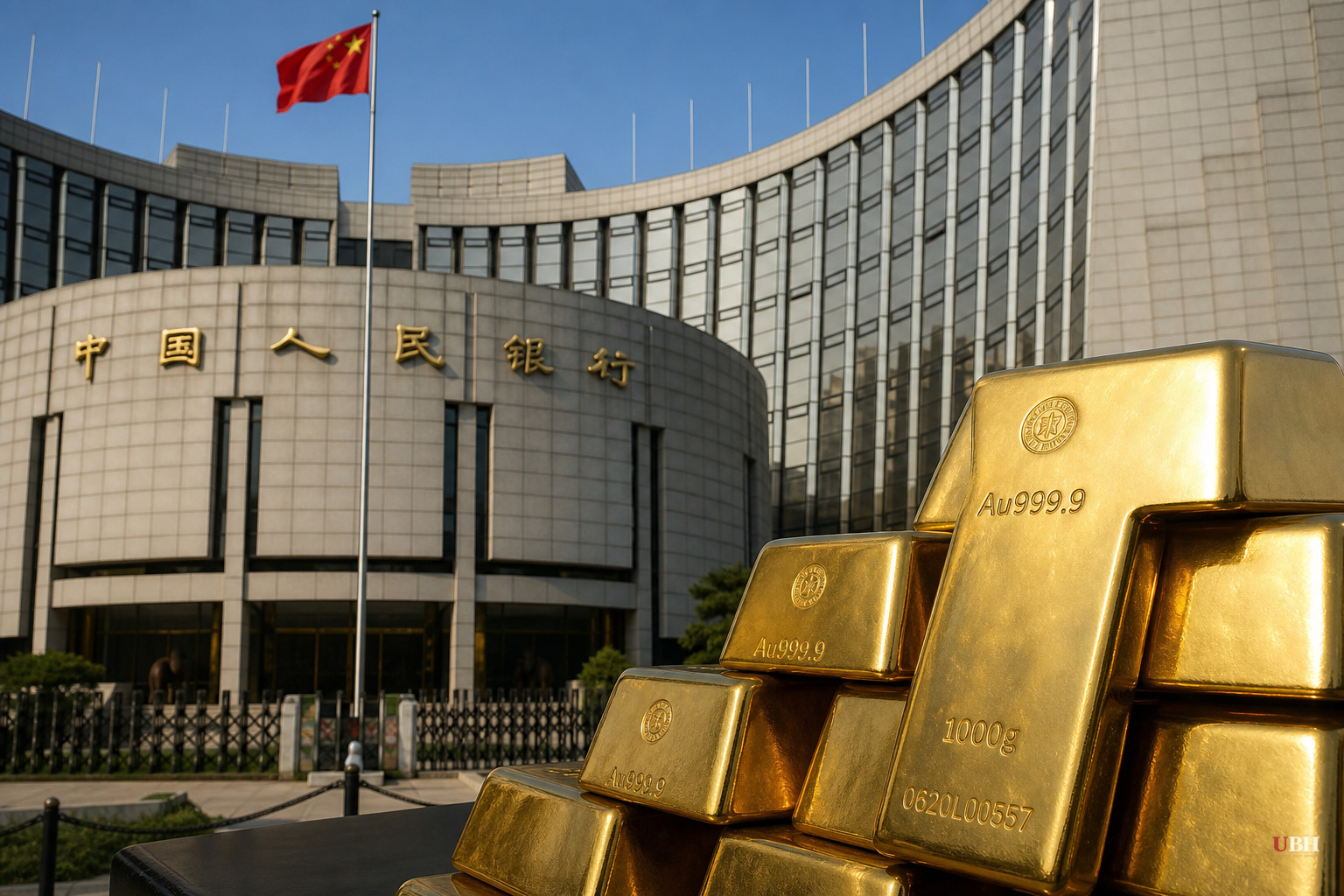 China's Gold Hoarding Streak Hits 20 Months as Wall Street Banks Forecast $4,700 to $5,000 Bullion