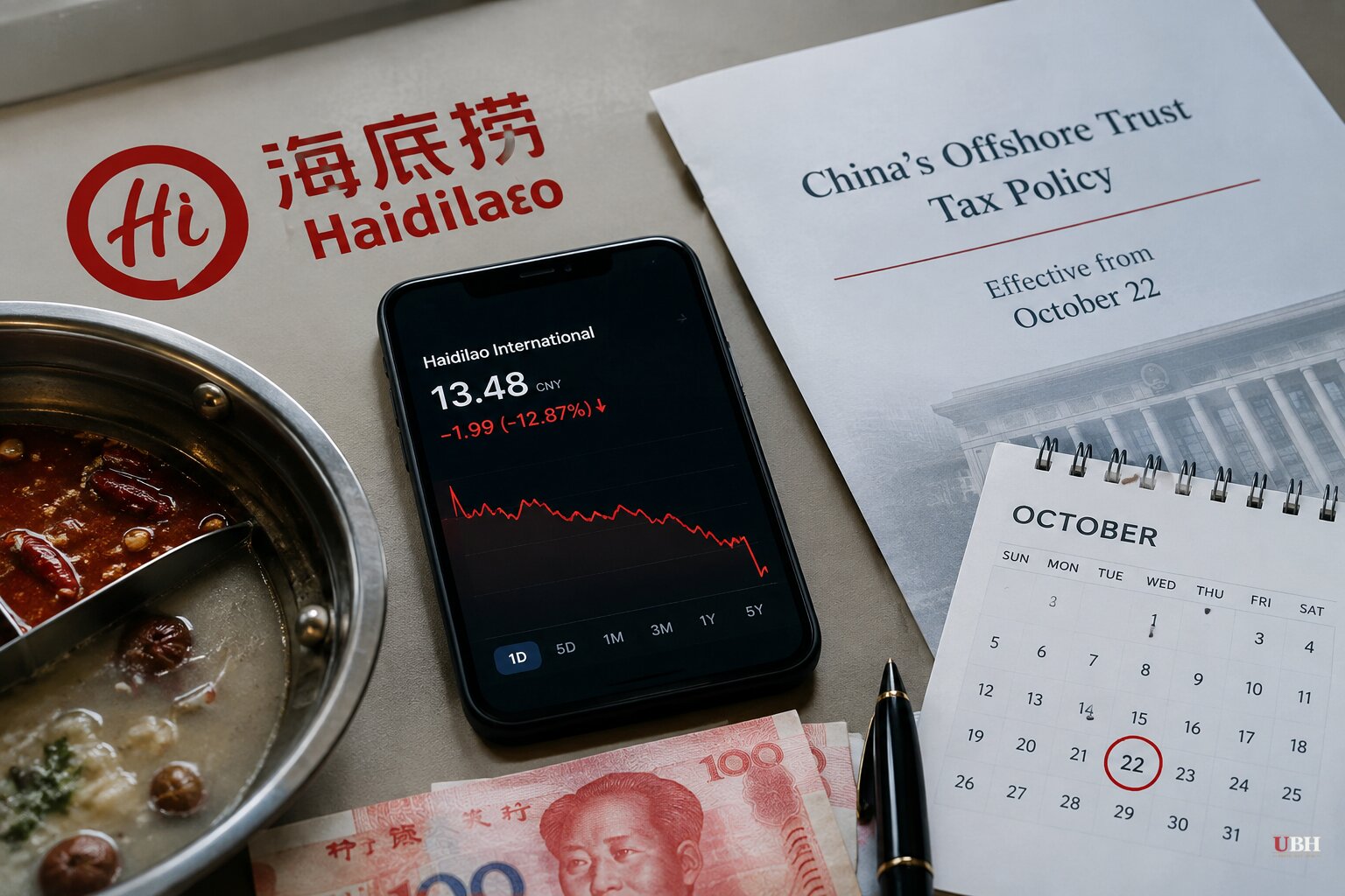 Haidilao Founder's $350 Million Stock Sale Amid China's New Trust Tax Deadline