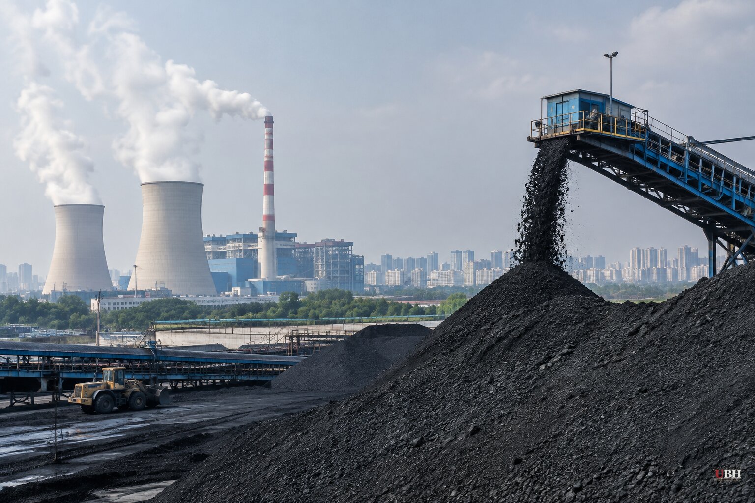 China's September Coal Output Falls 6.8% as Power-Station Coal Price Hits 1,004 Yuan, a Three-Year High