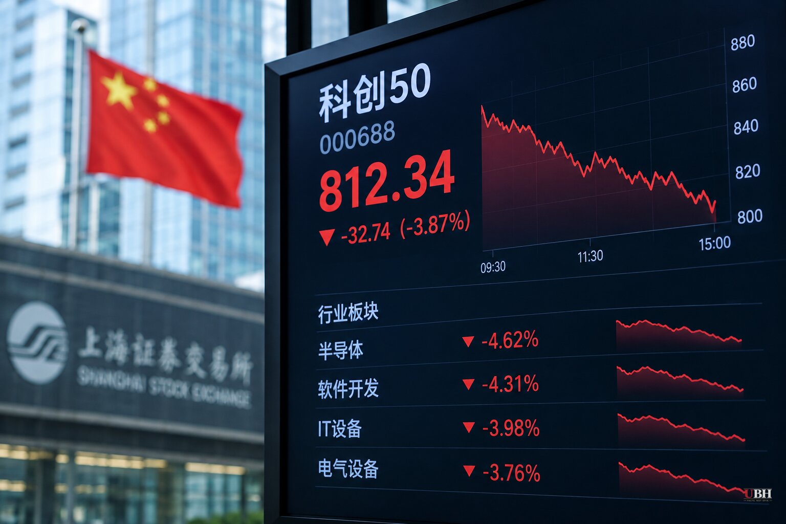 China's Star50 Is the World's Worst Major Tech Index, Down Nearly 40% as the AI Selloff Spreads
