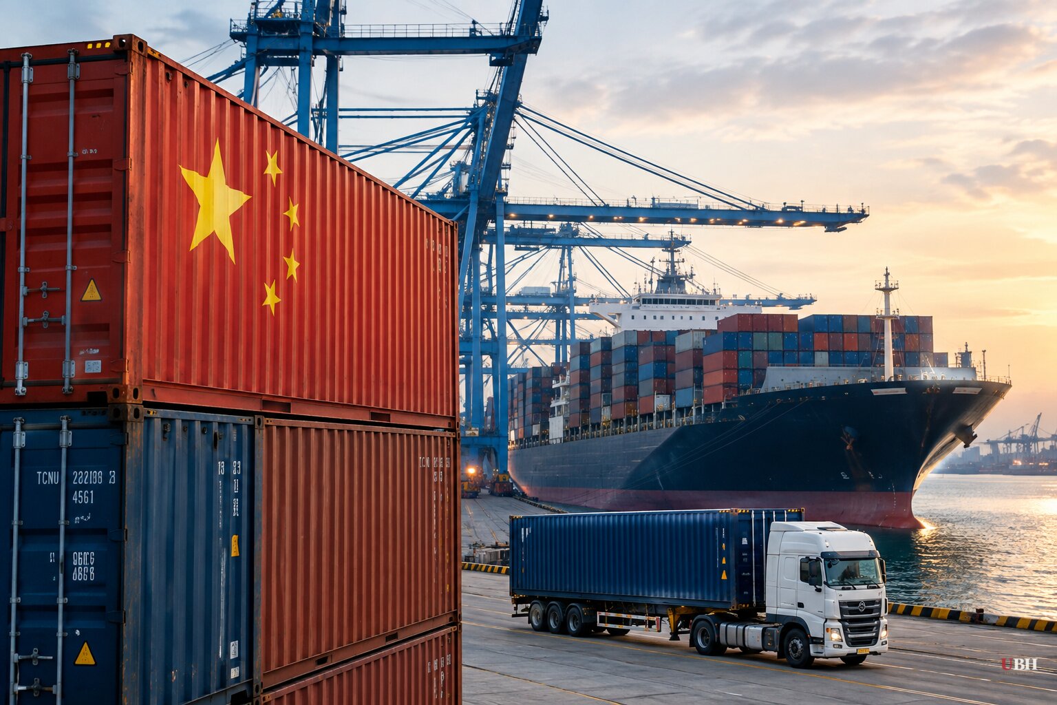 China's Trade Surplus Hits $805 Billion in Eight Months as Container Exports Grab Record 40% Global Share