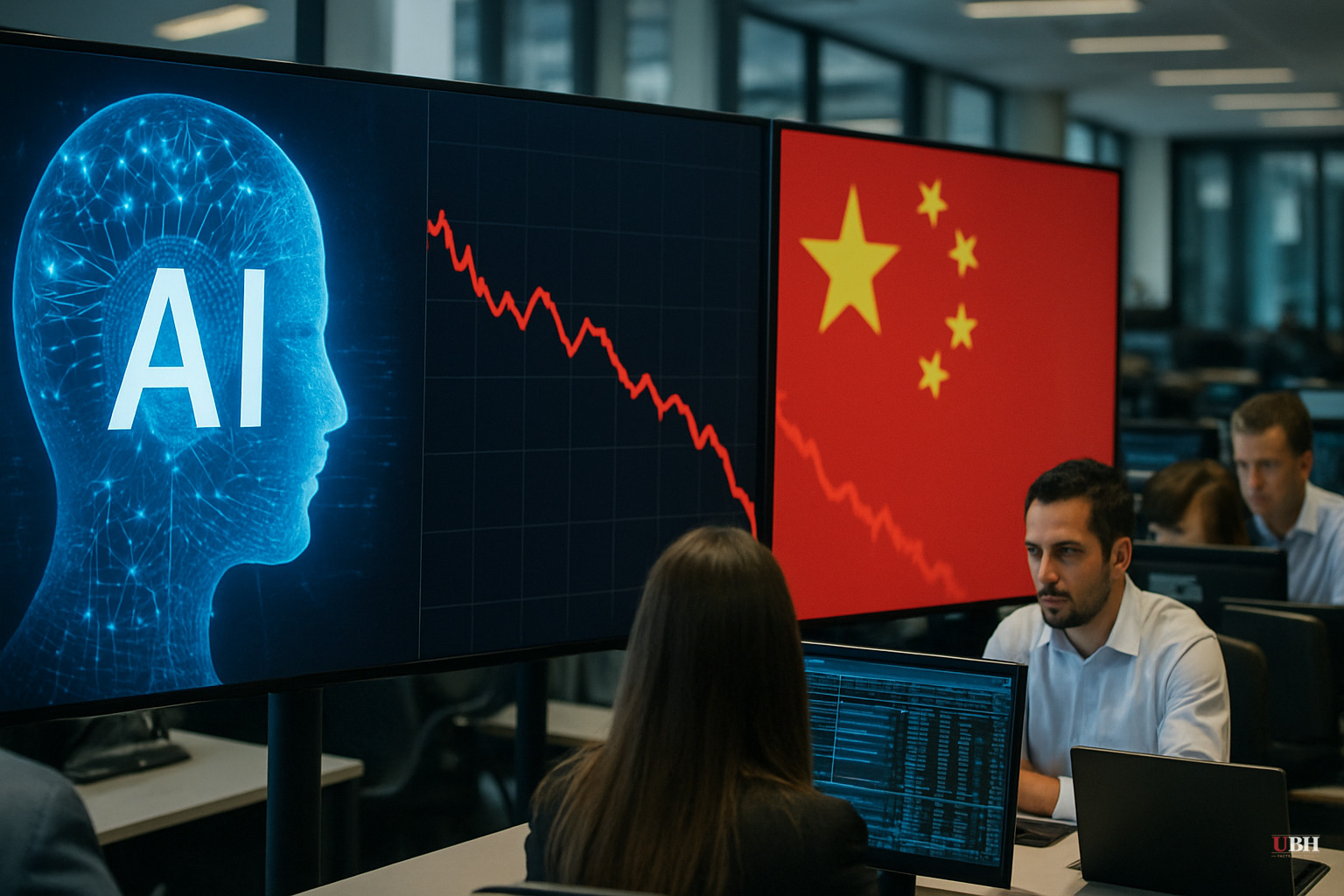 Chinese AI Model Sparks Selloff in US Tech, Oracle Credit Risk Hits Record