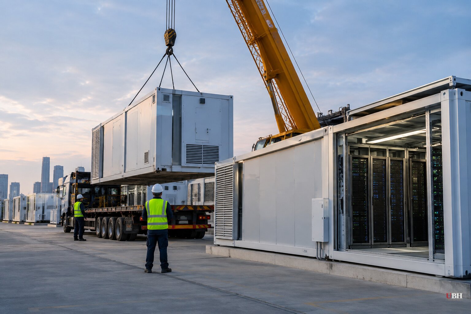 Chinese Data Center Makers Pitch Prefab Speed to US AI Builders as Washington Weighs New Bans