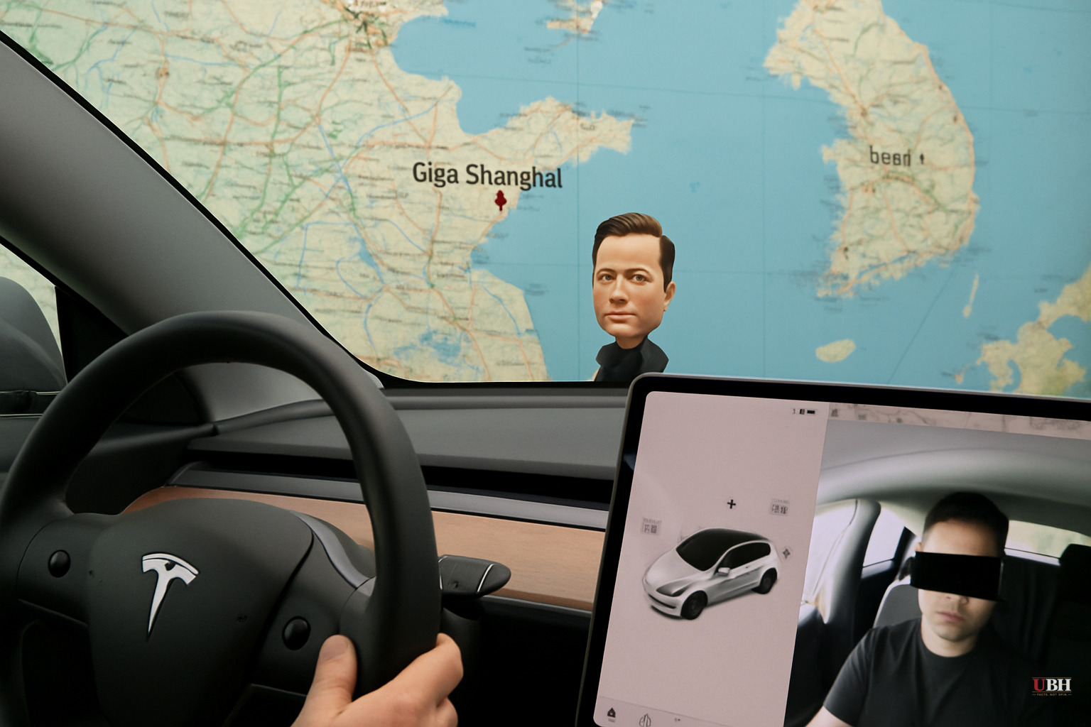 Chinese Drivers Are Spoofing Tesla's Driver-Monitoring Cameras with $30 Celebrity Figurines