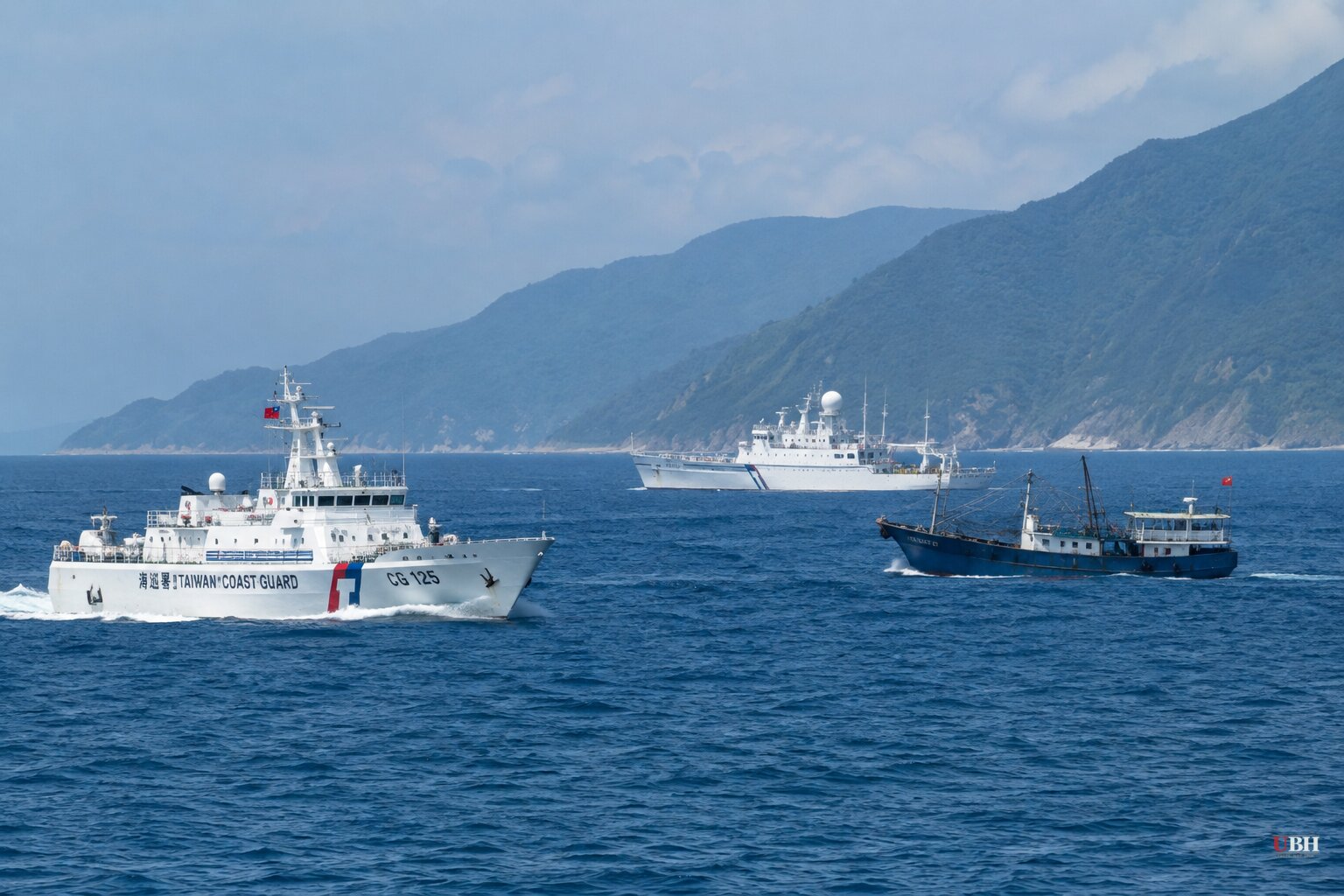 Chinese Militia Fishing Boat Spotted Off Taiwan's East Coast as Coast Guard Patrols Continue