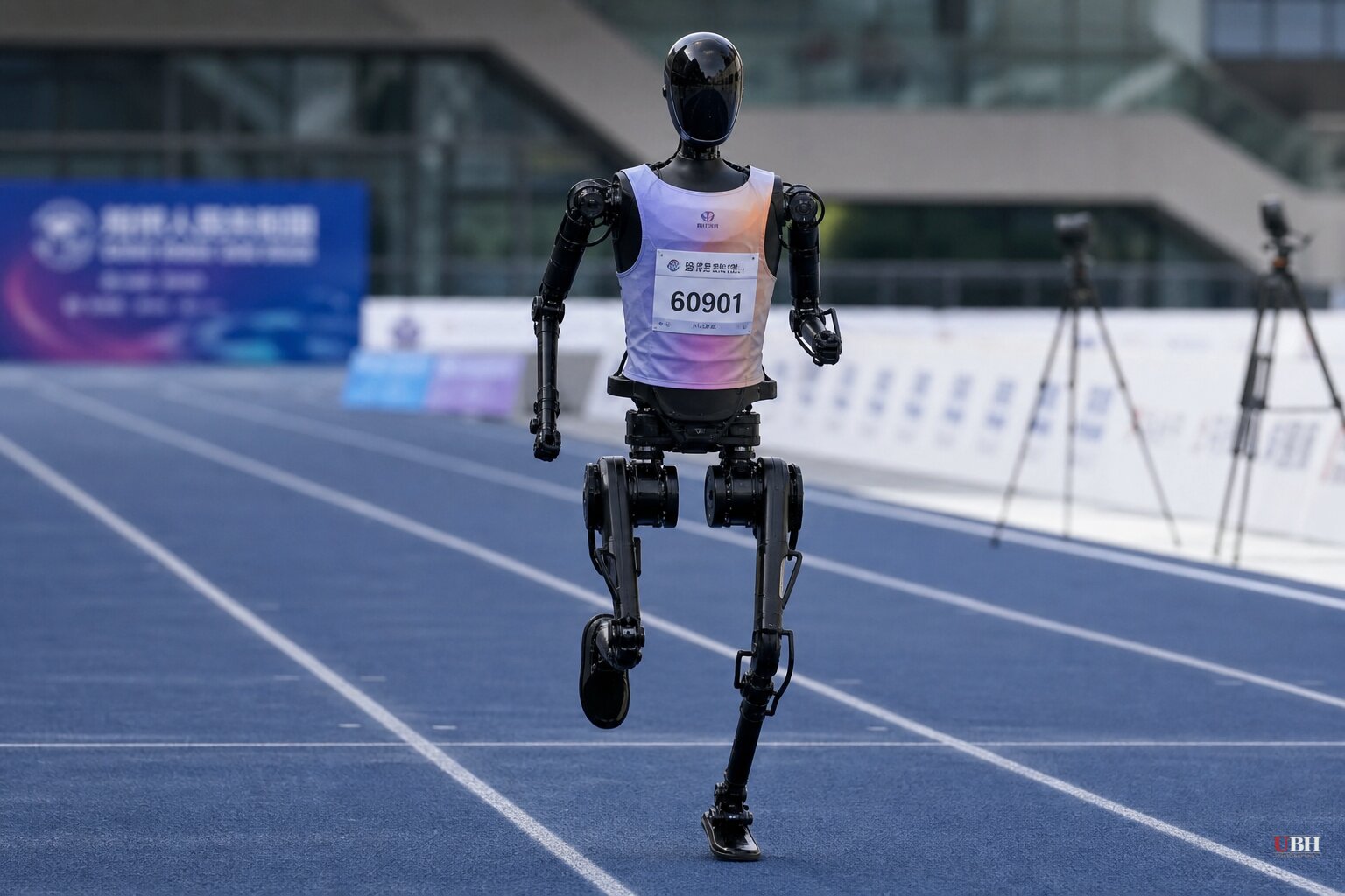 Chinese Robot Runs 100 Meters Faster Than Usain Bolt at Beijing Humanoid Games