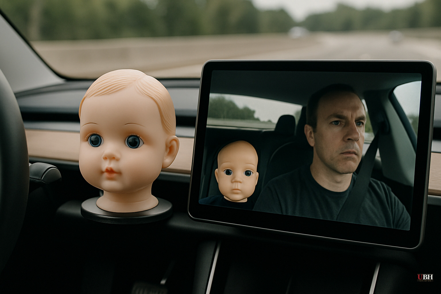 Chinese Sellers Are Marketing Fake Heads to Trick Tesla's Driver-Monitoring Camera