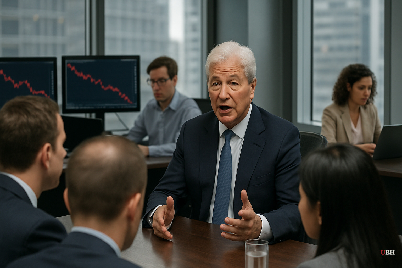 Chip Stocks Drag S&P 500 and Nasdaq Lower as AI Spending Fears Resurface, Jamie Dimon Tells Critics to 'Stop Being Breathless'