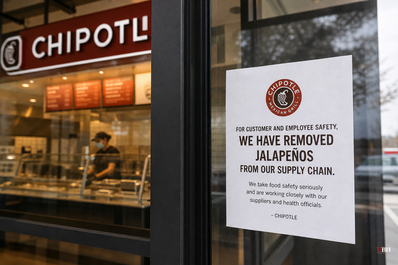 Chipotle Pulls Jalapeños After Salmonella Cases Tied to Minnesota Outbreak, Stock Falls 9%
