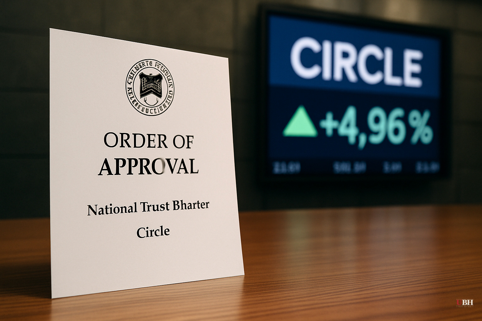 Circle Shares Closed Up 5% After OCC Approved Its National Trust Bank Charter